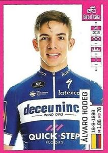 2019 Panini Giro d'Italia #166 Alvaro Hodeg Front